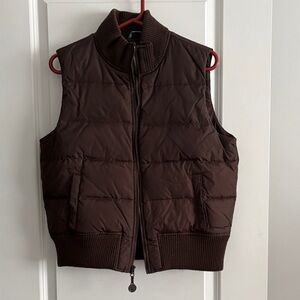 Old Navy Women's Chocolate Puffer Vest
